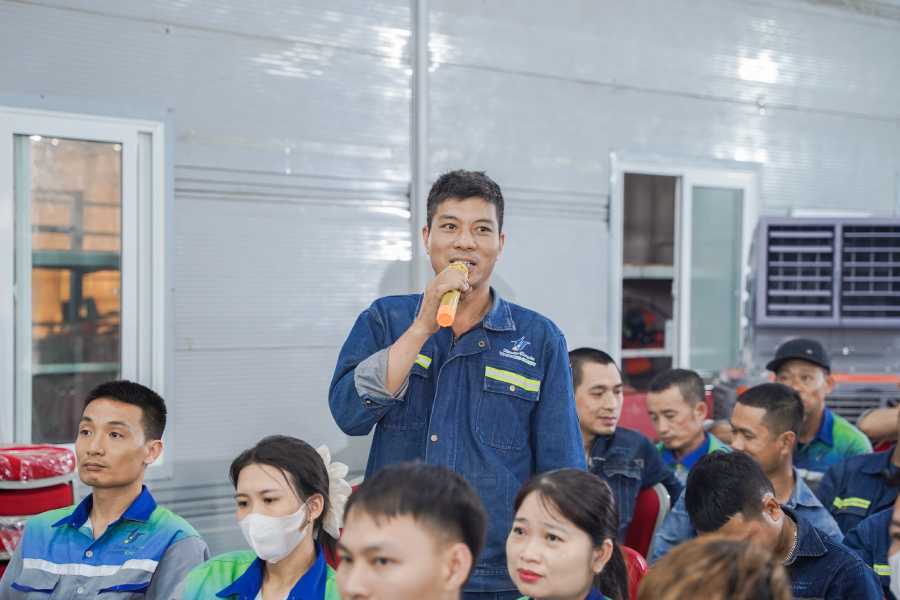 Taiyo Energy - cán bộ công nhân chia sẻ