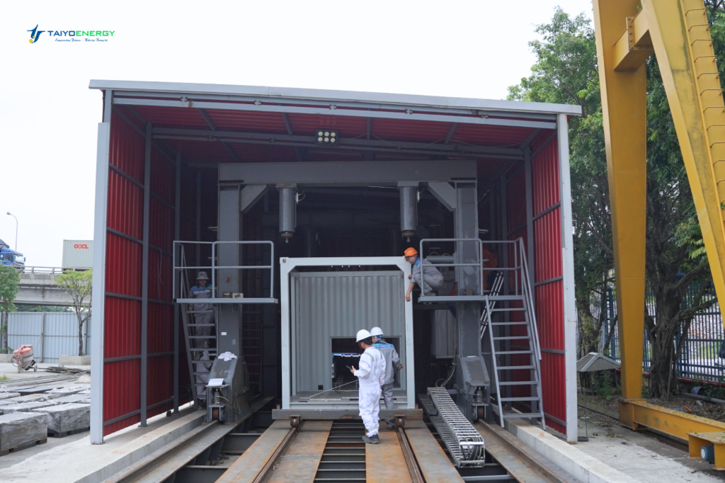 Trạm kiểm định CSC tại Nhà máy Taiyo Energy Trạm kiểm định CSC tại Nhà máy Taiyo Energy