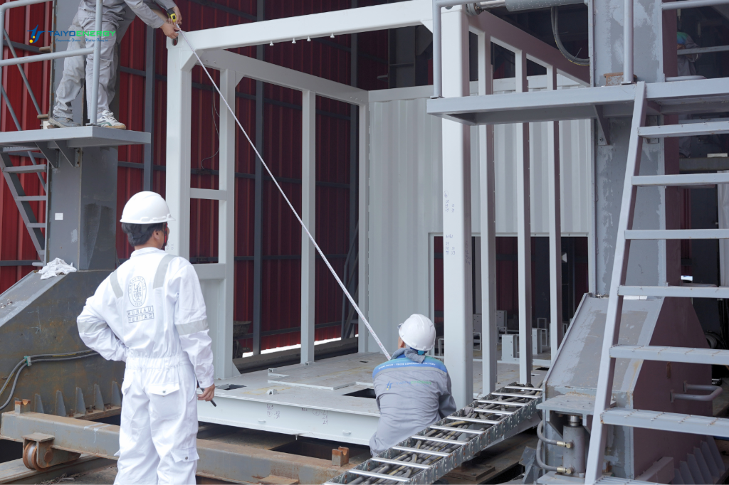 Quy trình kiểm định Container tại Nhà máy Taiyo Energy Quy trình kiểm định Container tại Nhà máy Taiyo Energy
