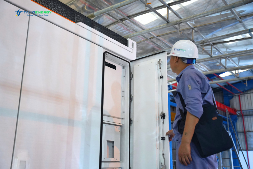 Vỏ container BESS do Taiyo Energy sản xuất Vỏ container BESS do Taiyo Energy sản xuất