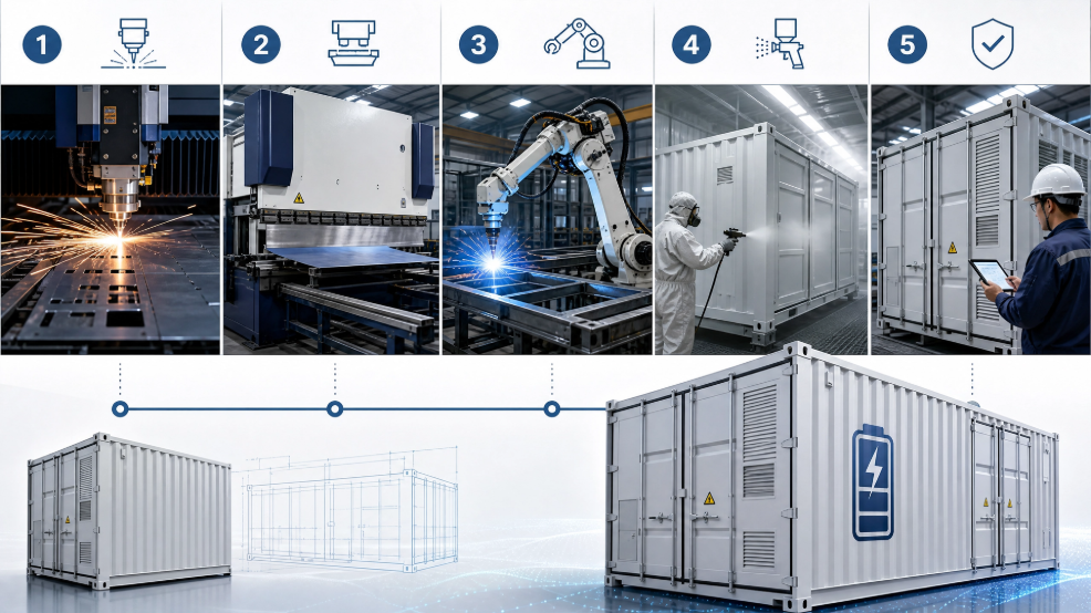Quy trình sản xuất Container BESS