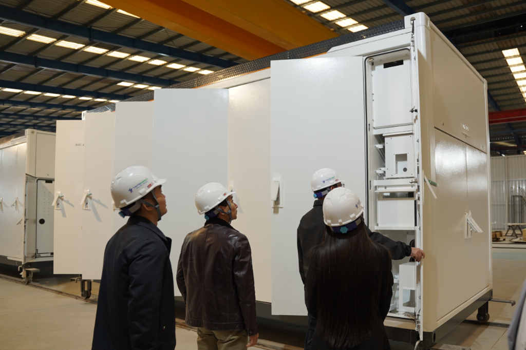 Container BESS được sản xuất bởi TaiyoEnergy