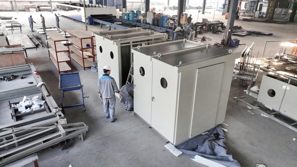 Vỏ tủ điện Trung thế do Taiyo Energy sản xuất