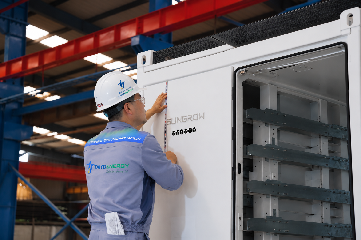 Năng lực Sản xuất Vỏ container TaiyoEnergy