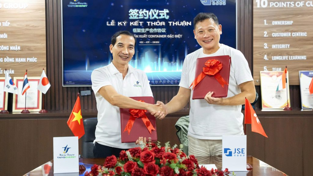 TaiyoEnergy Ký hợp đồng hợp tác đầu tiên với JSE