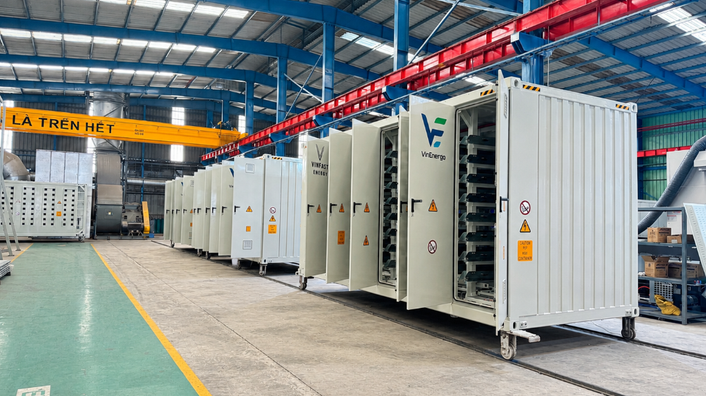 TaiyoEnergy Triển khai Dự án Cung cấp Vỏ Container BESS cho Vinenergo/VinFast